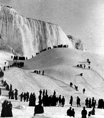 Niagara Falls Frozen Over