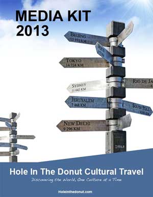 Media Kit for Hole In The Donut Cultural Travel - Traffic, demographics and case studies