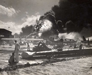 Recently discovered B&W photos of the attack on Pearl Harbor