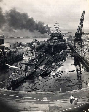 Recently discovered B&amp;W photos of the attack on Pearl Harbor