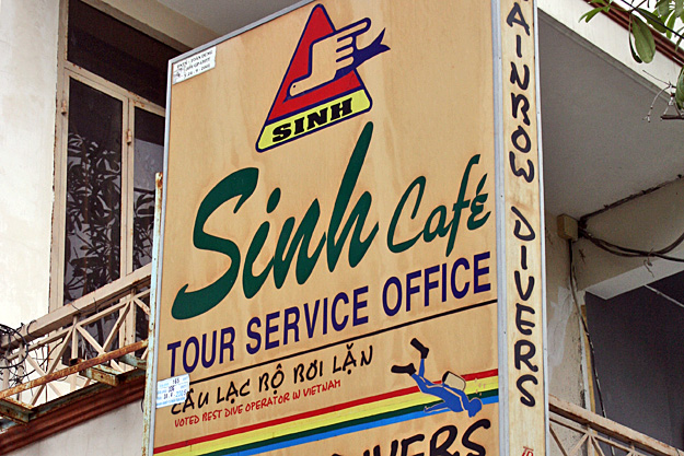 Sinh Cafe bus tour of Vietnam