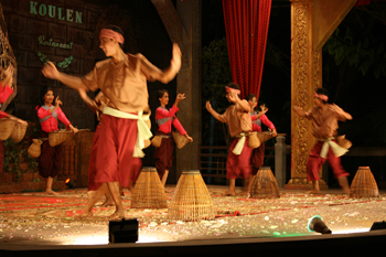 Apsara dancers in Siem Reap