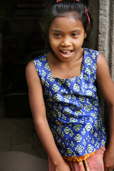 All the children are so beautifulin Cambodia