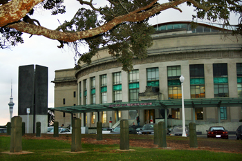 War Memorial Museum at the Domain in Auckland New Zealand