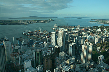 View from the top of the Space Tower Ackland New Zealand