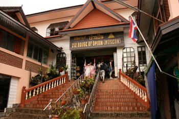 Opium Museum in Mae Sai, Golden Triangle, Thailand