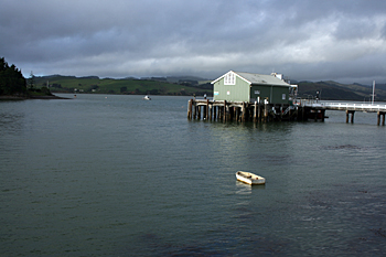 Fish and chips shack in Mangonui Bay in New Zealand's Northlands