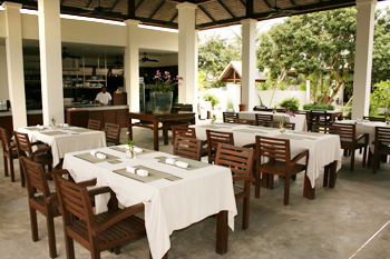 Restaurant at the Quarter Hotel, Pai Thailand