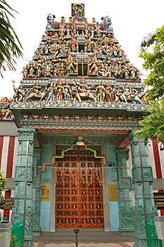 Sri Veerama Kali Amman Hindu Temple in Little India Singapore