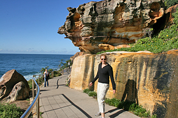 Cliff walk Bondi Beach Sydney Australia