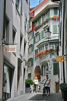 Streets of Zurich Switzerland