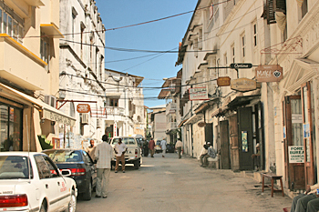 Streets of Stone Town Zanzibar