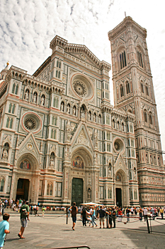 Santa Maria Del Fiore Cathedral in Florence Italy