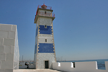Santa Marta Lighthouse in Cascais Portugal