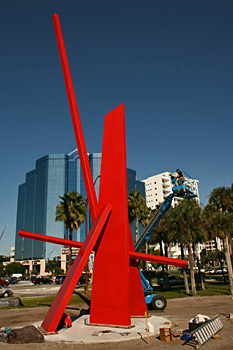 Star Pointer sculpture John Henry
