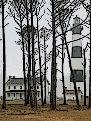 Bodie Island Lighthouse Outer Banks North Carolina