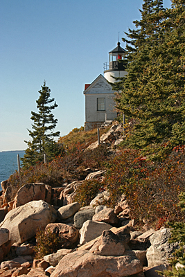 Acadia National Park Bass Harbor Head Lighthouse