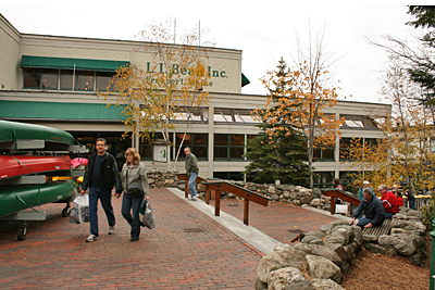 Freeport Maine outlet stores LL Bean