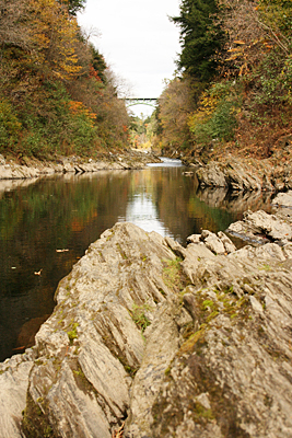 Quechee Gorge Canyon, USA