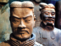 Terra Cotta Army in Xian, China