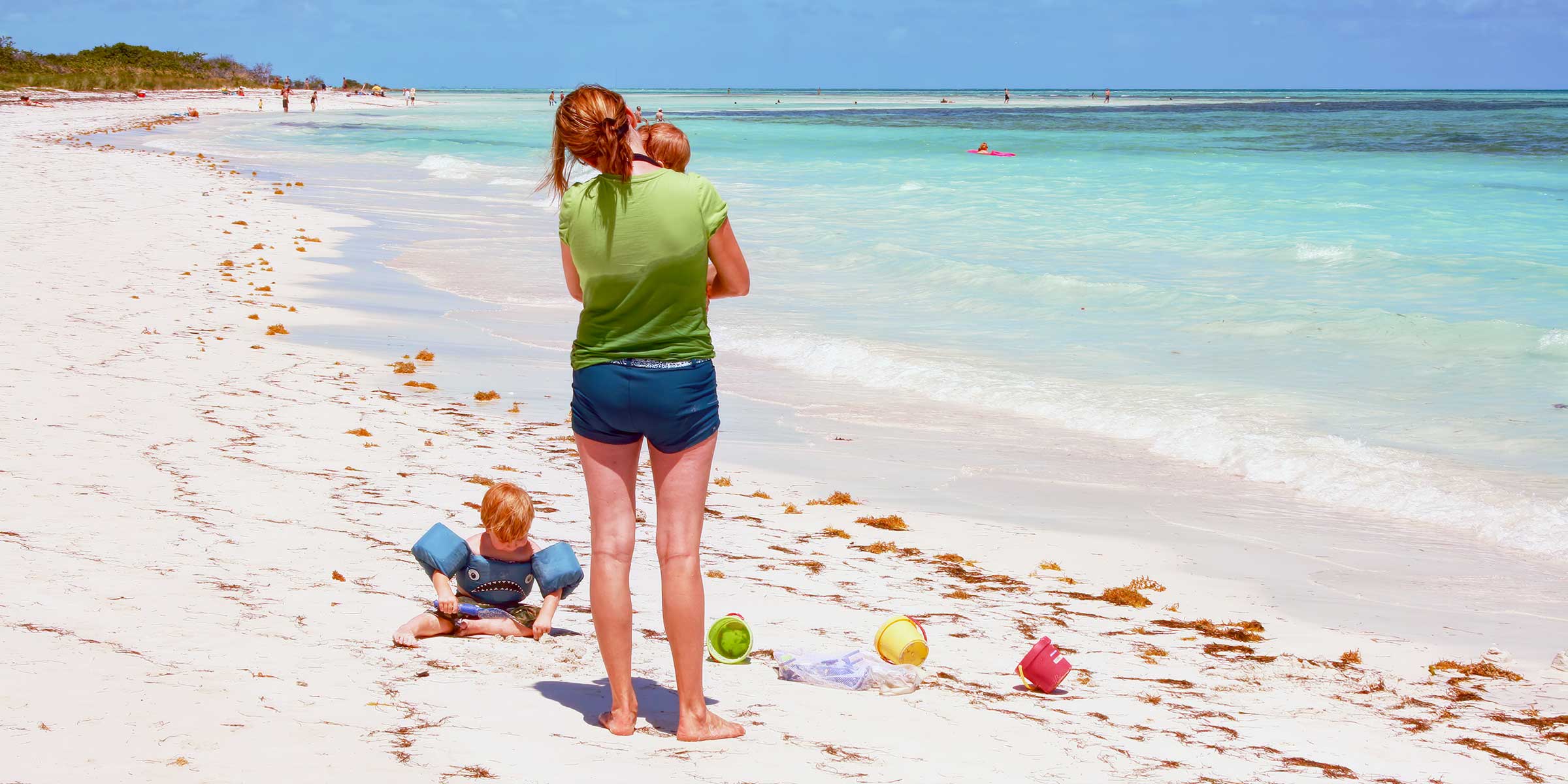 Beach at Bahia Honda State Park in the Florida Keys