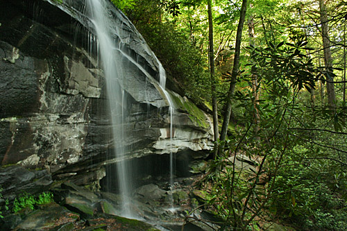Slick Rock Falls, Pisgah National Forest, Brevard, North Carolina
