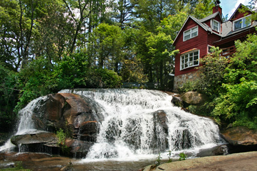 Mill Shoals Fals, Pisgah National Forest, Brevard, North Carolina