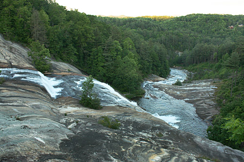Toxaway Falls at Lake Toxaway, North Carolina