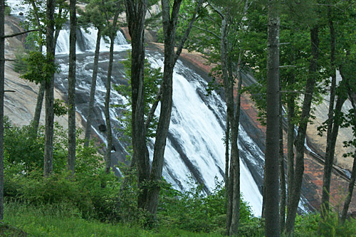 Toxaway Falls at Lake Toxaway, North Carolina