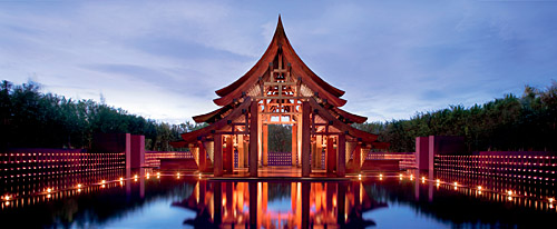 The Ritz-Carlton Reserve at Phulay Bay Resort arrival pavilion