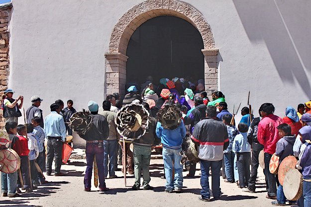 This Palm Sunday celebration in Mision Cinco Santos de Cusarare in Copper Canyon Mexico is the essence of cultural travel