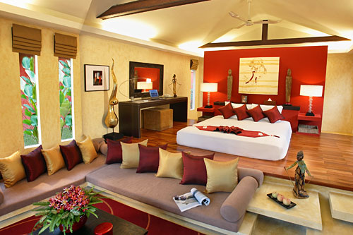 Garden Villa room at Zazen Resort and Spa, Koh Samui, Thailand
