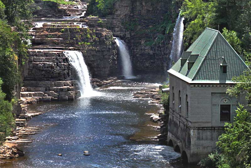 Triple Falls on AuSable River, Keeseville NY