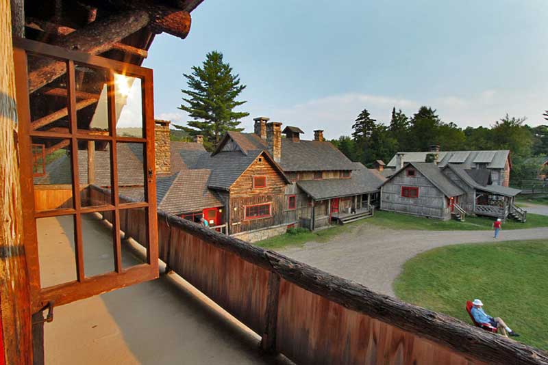 Historic Great Camp Sagamore, Adirondack Park, in Upstate New York