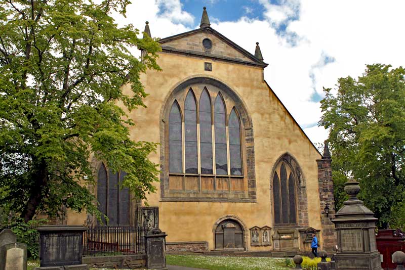 Greyfriars Church in Edinburgh, Scotland