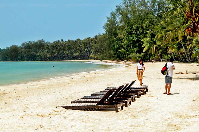 Deserted Beaches of Koh Mak Island, Thailand