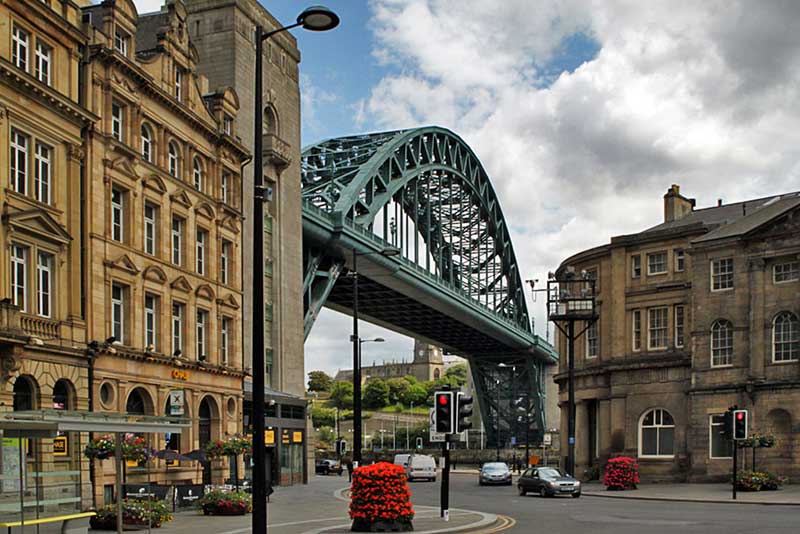 Tyne Bridge in Newcastle, England
