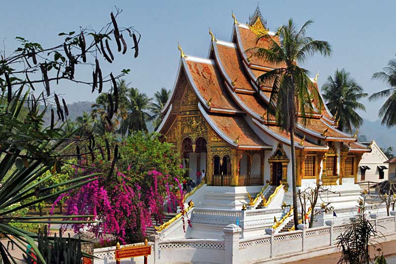 Wat Ho Prabang at the National Museum, Luang Prabang, Laos