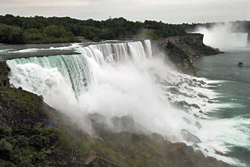 American Niagara Falls, viewed from the Canadian side of the Niagara River