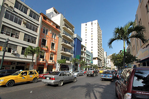 Downtown Guayaquil doesn't look or feel unsafe