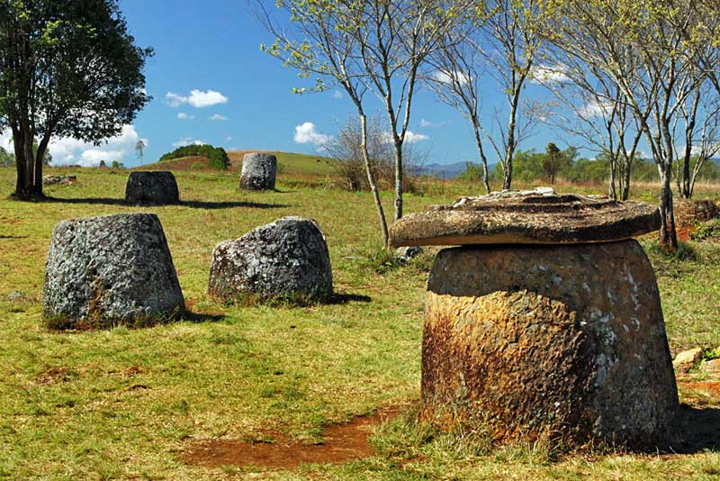 The Makers of These Ancient Stone Vessels at the Plain of Jars in Phonsavan, Laos Are Still a Mystery