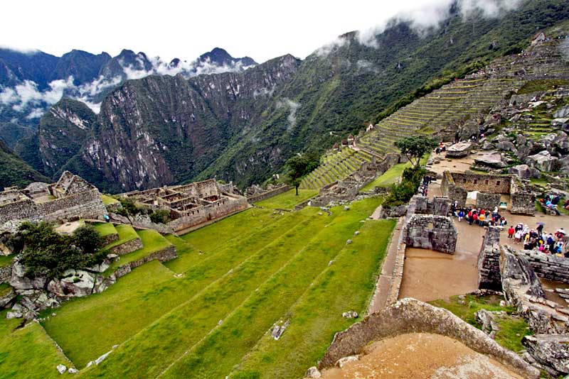 Steep Mountains and a Deep River Gorge Made Machu Picchu Inca Ruins Virtually Impenetrable