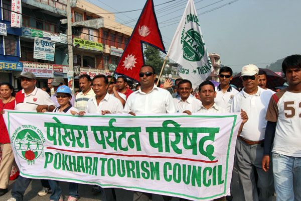 Nepalis who joined the peace march oppose ethnic separation proposed by Maoists