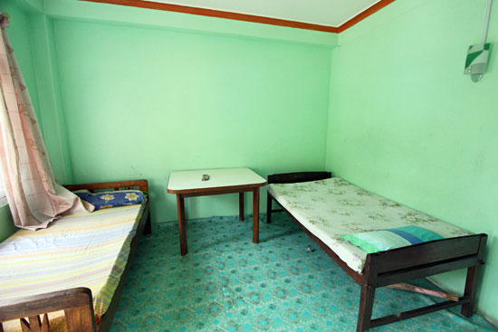 Bedroom for trekking guide trainees