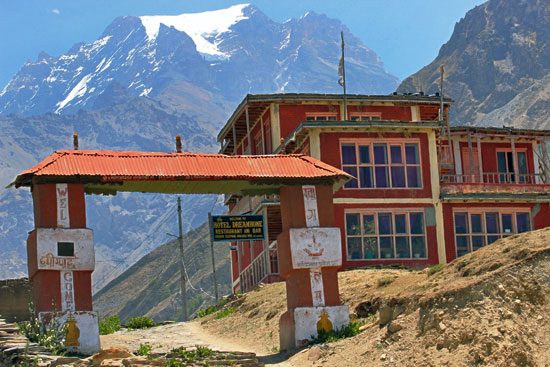 Gateway to Muktinath, home to a high mountain temple that is holy to Hindu and Buddhists alike