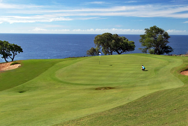 Challenge at Manele Bay golf course, Four Seasons Resorts Lanai, Hawaii