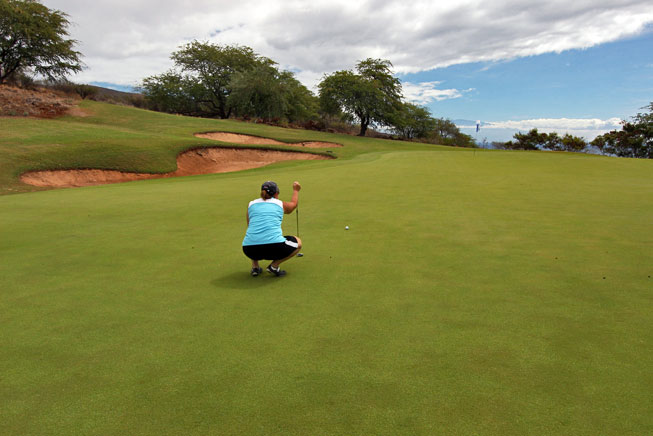 Challenge at Manele Bay golf course, Four Seasons Resorts Lanai, Hawaii