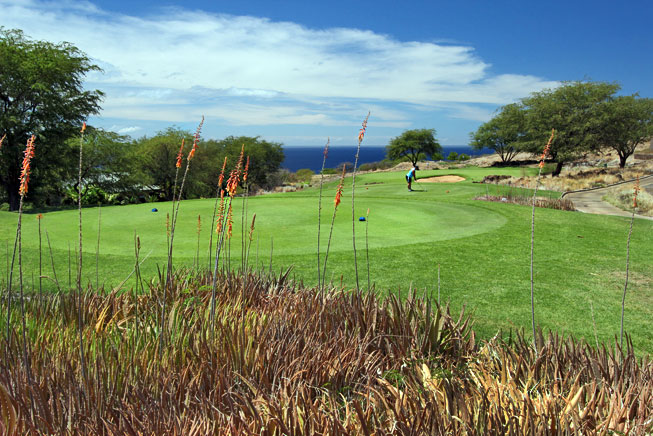 Challenge at Manele Bay golf course, Four Seasons Resorts Lanai, Hawaii