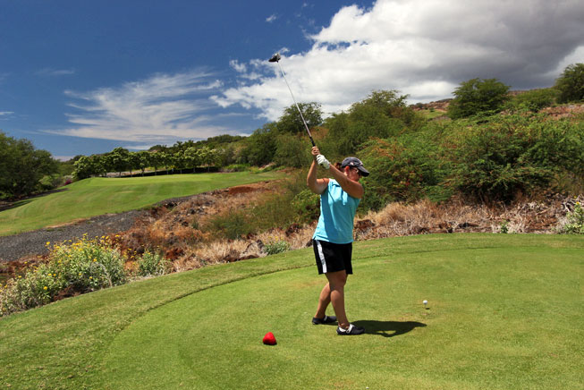 Challenge at Manele Bay golf course, Four Seasons Resorts Lanai, Hawaii