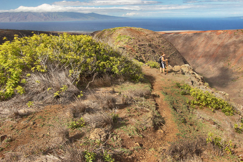 Hiking to the Top of Kolo'iki Ridge on Lanai, Hawaii